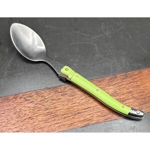 Laguiole By FlyingColors Spoon | Green | Thumb Hold